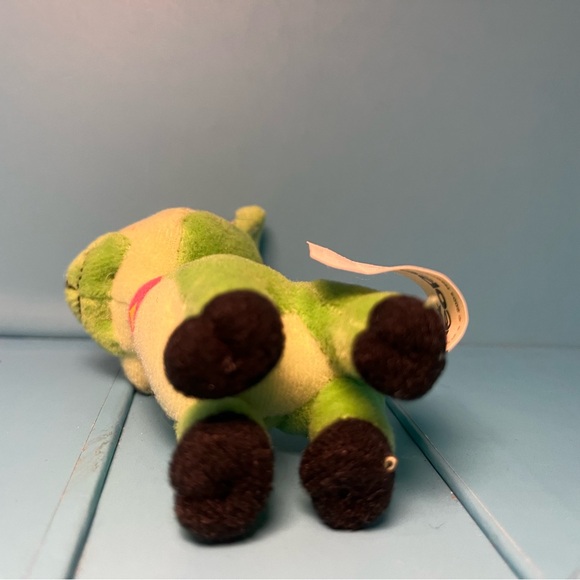 Neopets 2004 McDonald's Happy Meal Toy - Green Ixi Plushie - Picture 5 of 9